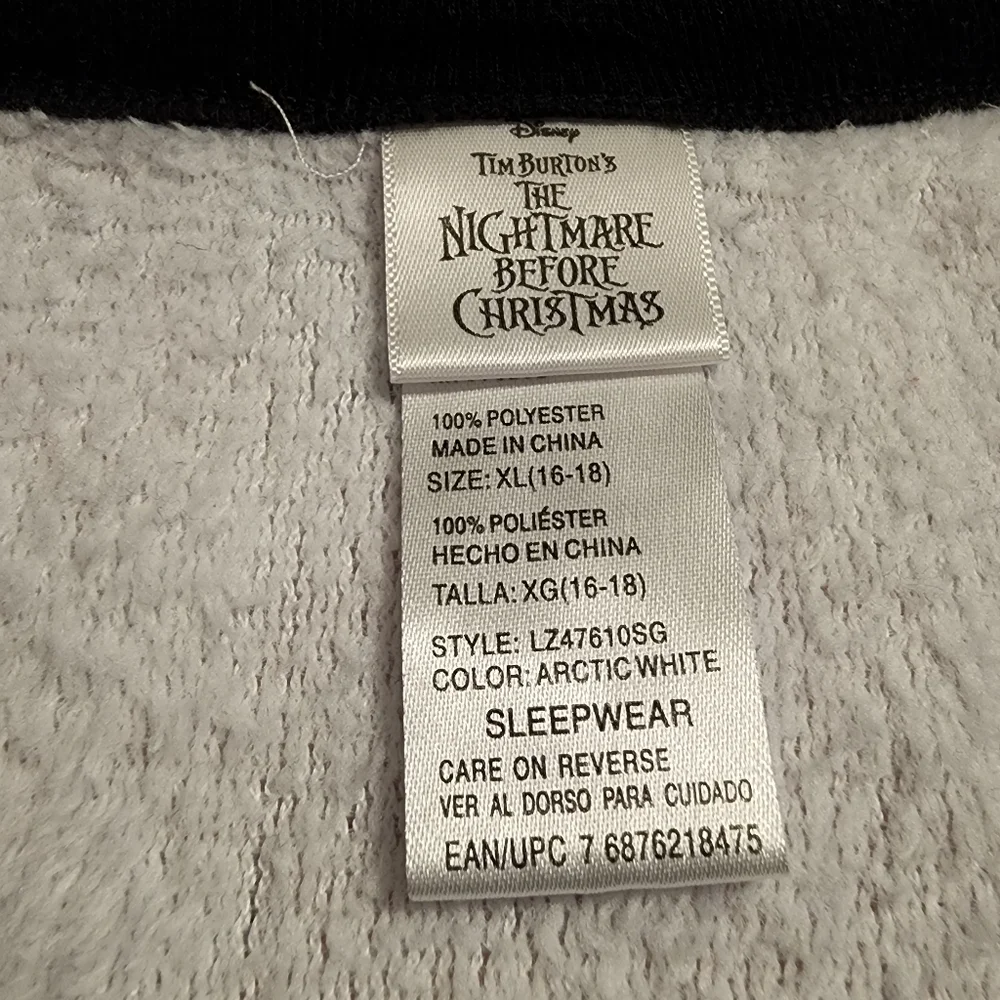 Disney Nightmare Before Christmas Sleepwear Top